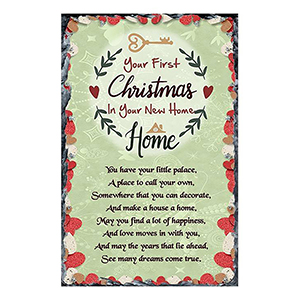 Customised Christmas Remembrance Slate - Robin & Berries